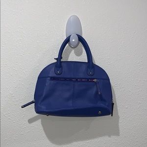 Royal Blue Tignanello Mini Purse